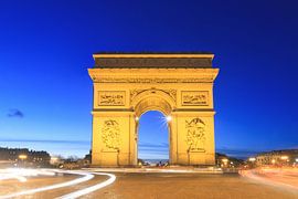 Paris Arc de Triomphe by Dennis van de Water