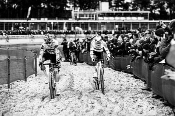 Zilvermeercross van der Poel van Aert