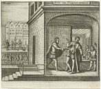 Ermordung des Prinzen von Oranien, 1584, anonym, 1620 - 1699 von Marieke de Koning Miniaturansicht