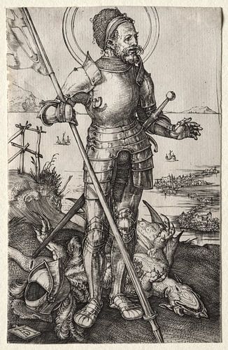 Saint George on foot, Albrecht Dürer