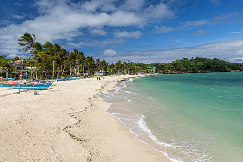 Strand @ Boracay eiland, Filipijnen