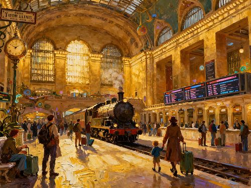 Tussen aankomst en vertrek