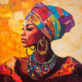 The artistic elegance of a woman by Poster Art Shop