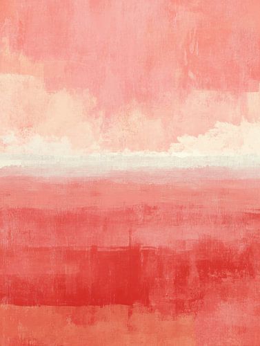 Coral Horizon – Soft Minimal Abstract Layers
