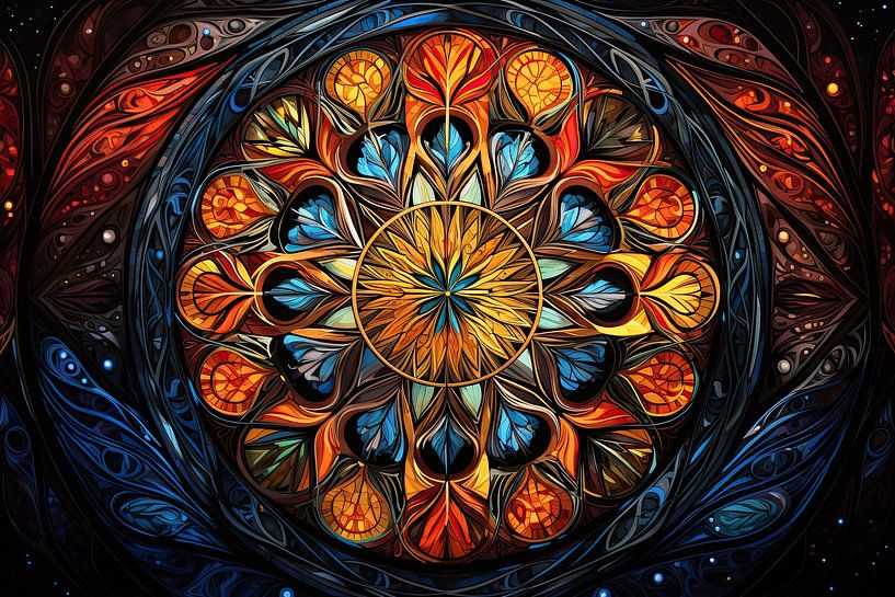 Shapes by Abstract Painting