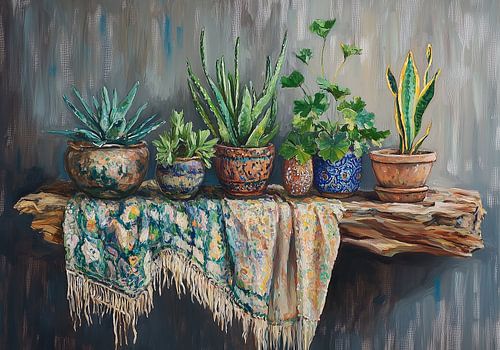 Farbenfroh und rustikal