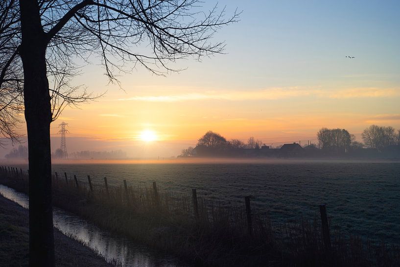 Sunrise in the polder by Creacas
