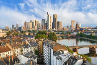 Frankfurt in der Morgensonne von Michael Valjak Miniaturansicht
