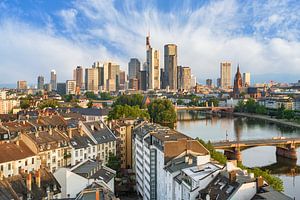 Frankfurt in der Morgensonne