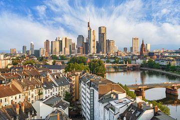 Frankfurt in der Morgensonne