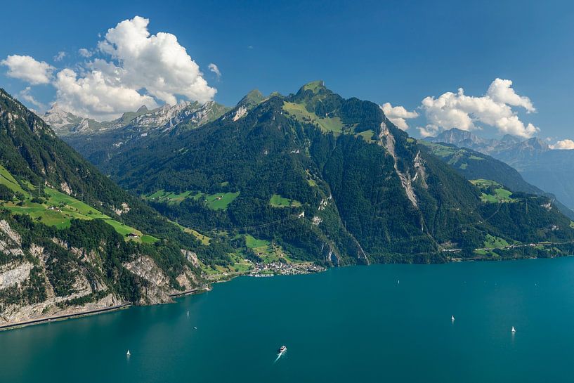 A summer's day on Lake Lucerne by Markus Lange
