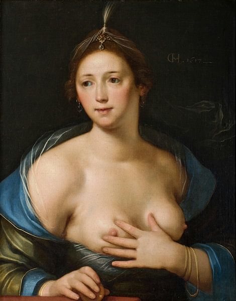 Cornelis Cornelisz. von Haarlem, Venus - 1617 von Atelier Liesjes