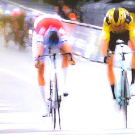 Mathieu van der Poel wint de Ronde van Vlaanderen van Studio Koers