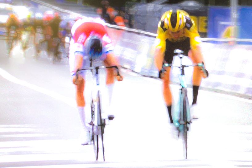 Mathieu van der Poel wint de Ronde van Vlaanderen van Studio Koers