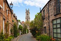 Circus Lane, Stockbridge, Edinburgh, Schotland, Verenigd Koninkrijk