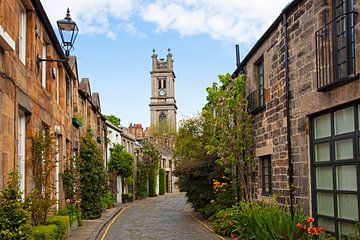 Circus Lane, Stockbridge, Edinburgh, Scotland, UK by Arch White