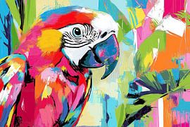 Papagei Gemälde