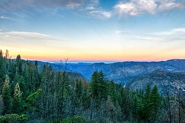 Sunrise in Yosemite  by Jasper den Boer
