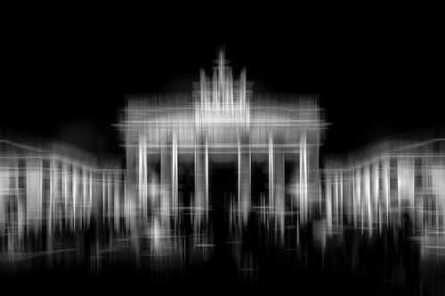 Gezicht op de Brandenburger Tor