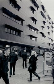 Zomaar een straat in Almere Centrum van Melvin Meijer