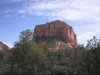 Lonely mountain somewhere in Arizona