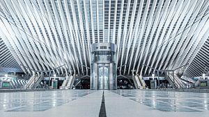 Bahnhof Lüttich-Guillemins – Architektur – Aufzug