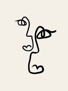 Double Faces | Schwarz