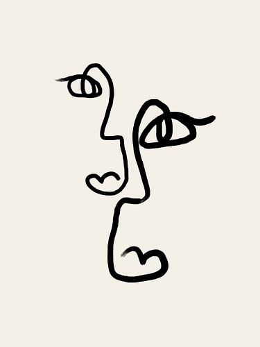 Double Faces | Black