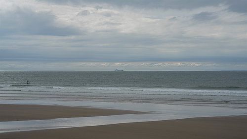 Eine Meereslandschaft in Cap-Blanc-Nez