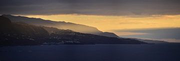 Zonsondergang op Tenerife van Ingo Laue