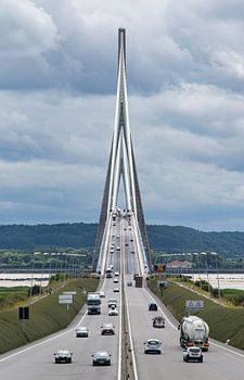 Pont de Normandie Frankreich