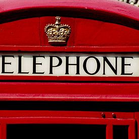Nahaufnahme eines Stand London Telefon von Marcel Römer