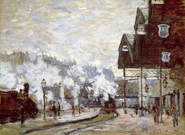 Claude Monet,Gare Saint-Lazare