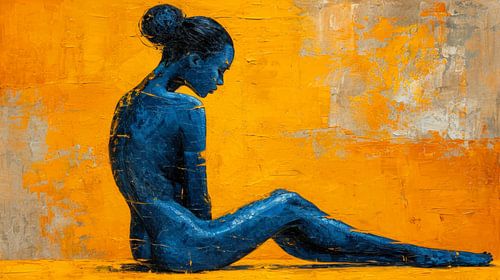 Zittend in Eenzaamheid