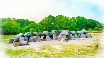 Dolmen, Havelte, Drenthe. von Danny de Klerk