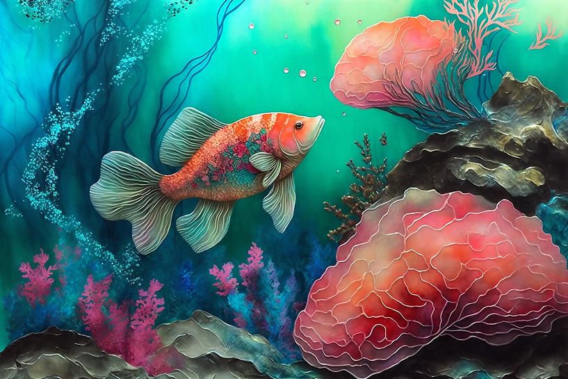 Pisces 7 by Carla van Zomeren