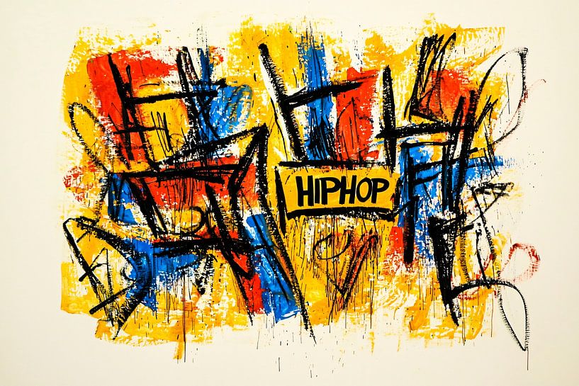 Hip-Hop-Kunst in leuchtenden Farben von Imperial Art House