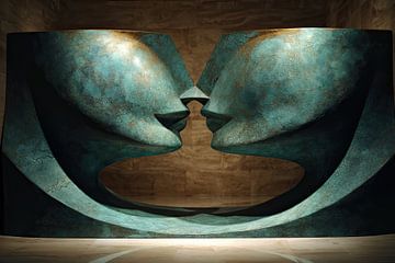 moderne abstrakte Kunst von Egon Zitter