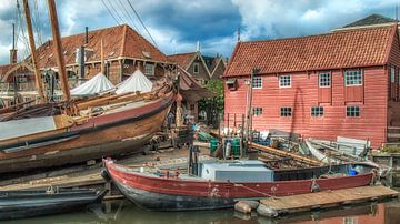 Werft in Spakenburg von Frans Nijland