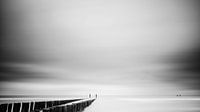 Beach #2 (black and white) by Lex Schulte thumbnail