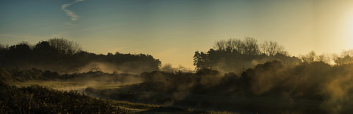 Nebelpanorama – Morgenstille über der Landschaft