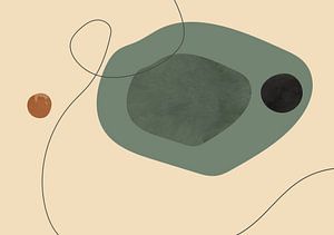 Mid Century Modern Abstrakt