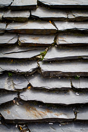 Steps of a stone staircase