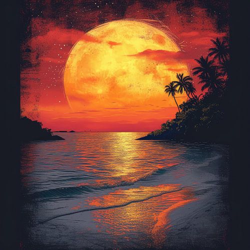 Maanstrand Zee Maritiem