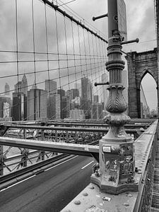 Brooklyn Bridge skyline New York van Carina Meijer ÇaVa Fotografie