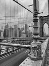 Brooklyn Bridge skyline New York van Carina Meijer ÇaVa Fotografie thumbnail