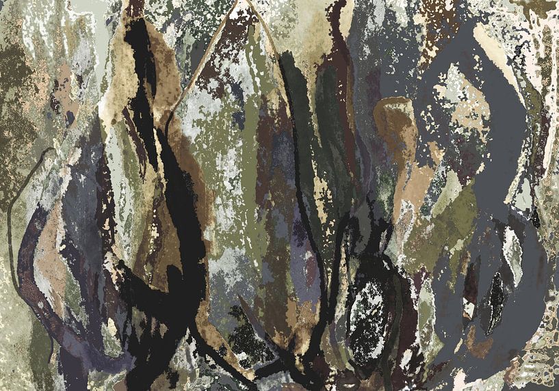 Abstrakte Malerei von arte factum berlin