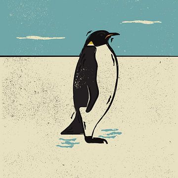 Pinguïn van Vision Grasp Art