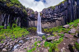 Cascade de Svartifoss Islande sur Nana Design
