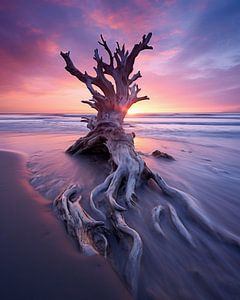 Holz am Meer